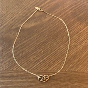Avon Gold Plated Knot Necklace
